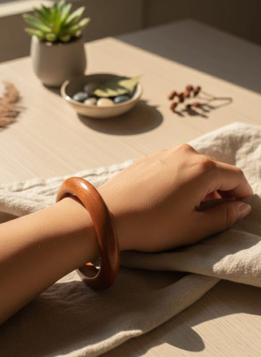 Wooden bangle